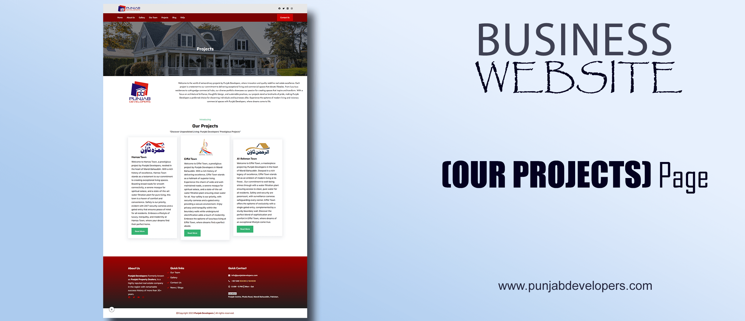 Business Website 2 By The Metazon