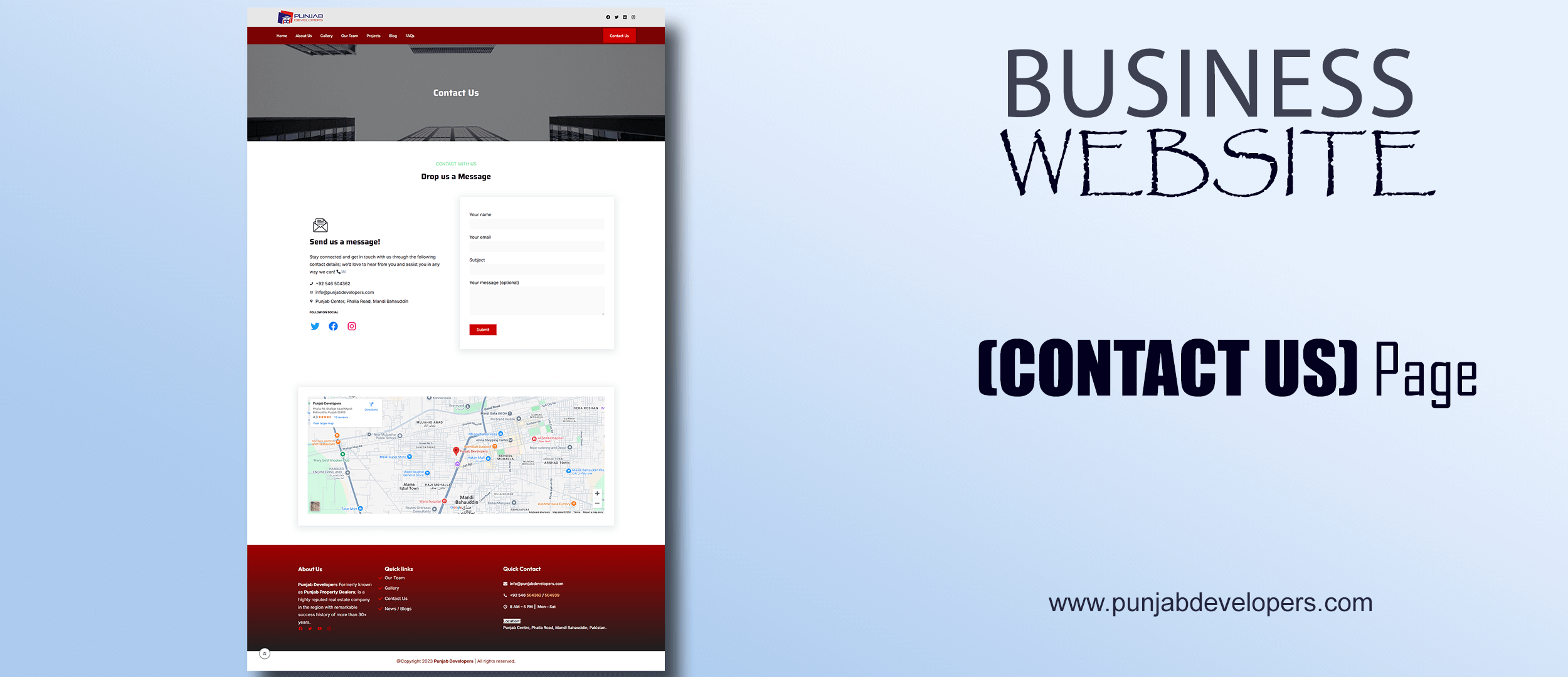 Business Website 2 By The Metazon