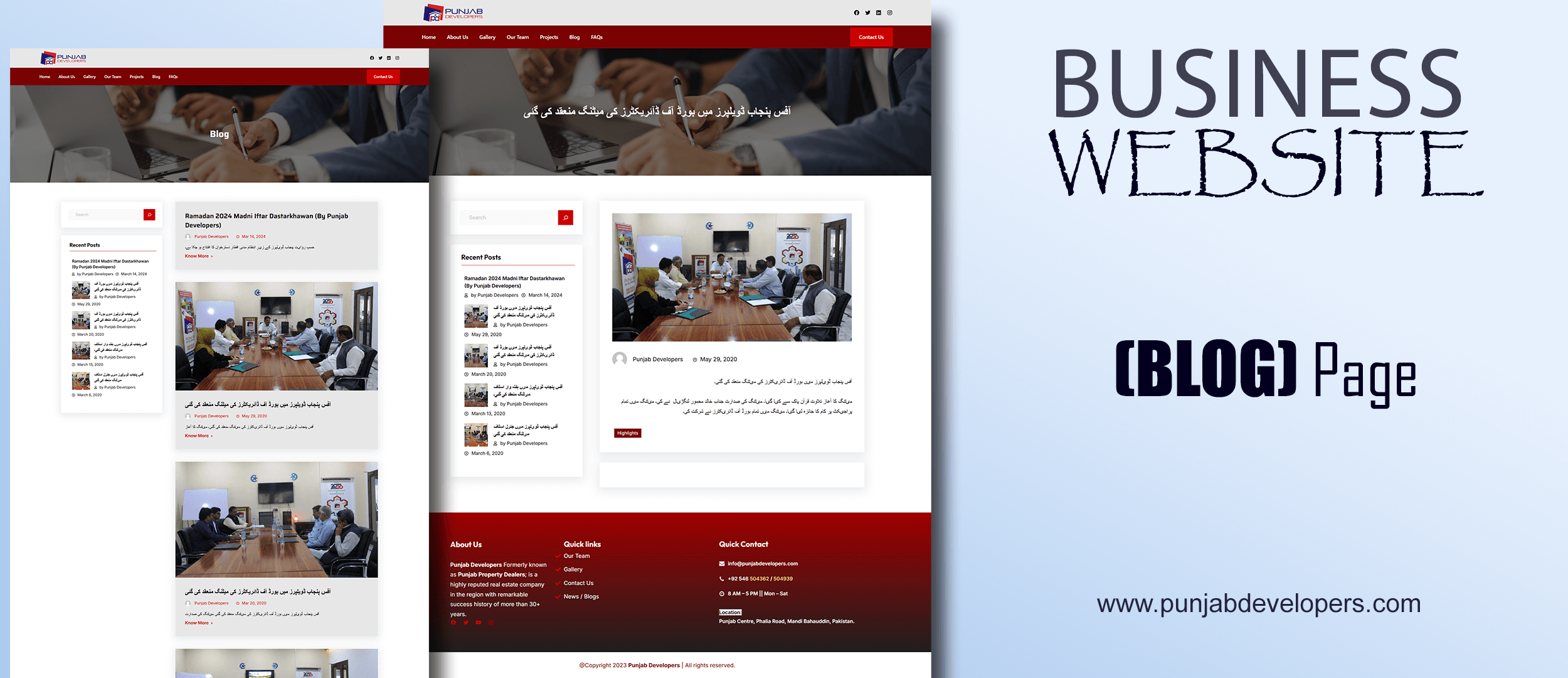 Business Website 2 By The Metazon